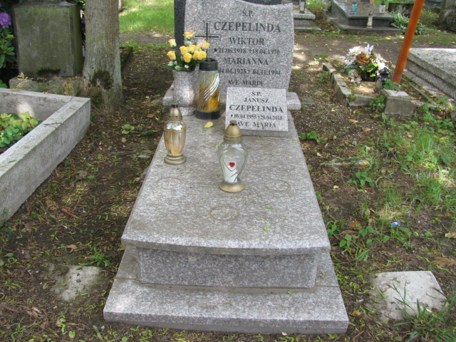 Grób Janusz Czepelinda