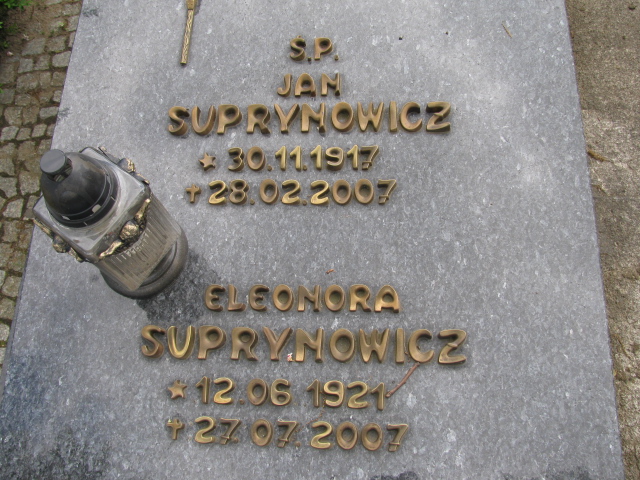 Grób Eleonora Suprynowicz