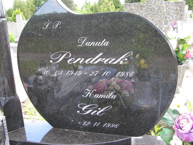 Łucja Pendrak 1919 Białogard - Grobonet - Wyszukiwarka osób pochowanych