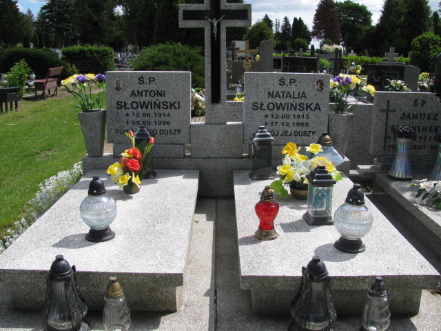 Grób Natalia Słowińska