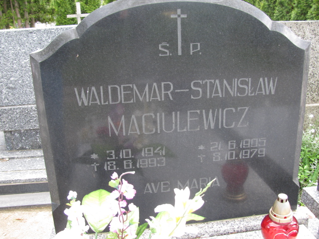 Grób Stanisław Maciulewicz