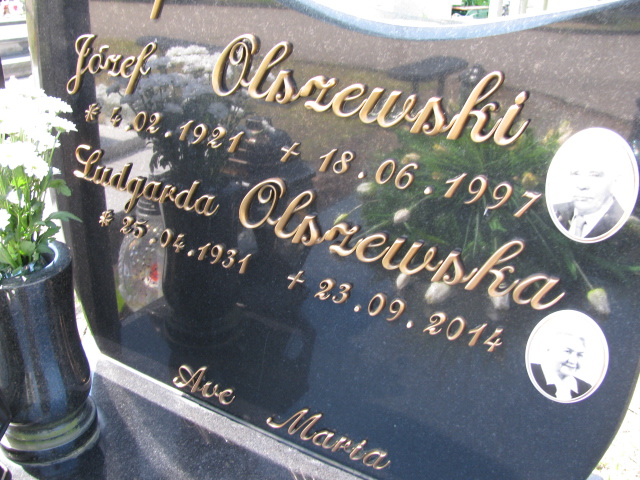 Grób Ludgarda Olszewska