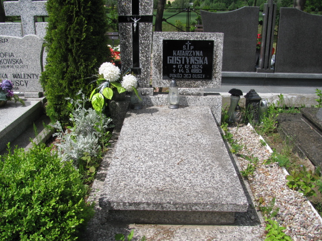 Grób Katarzyna Gostyńska