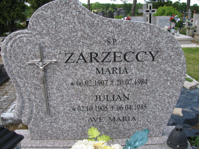 Julian Zarzecki 1905 Białogard - Grobonet - Wyszukiwarka osób pochowanych