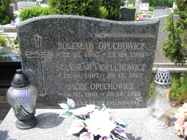 Grób Bolesław Opuchowicz