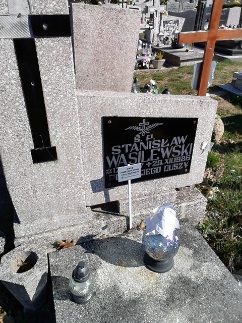 Grób Stanisław Wasilewski