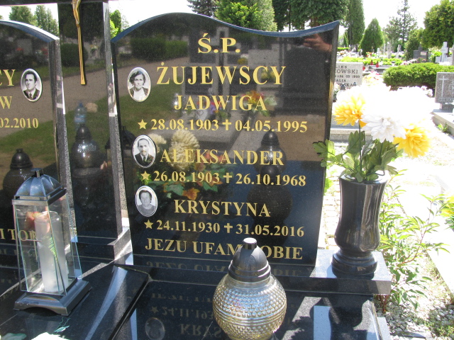 Grób Jadwiga Żujewska