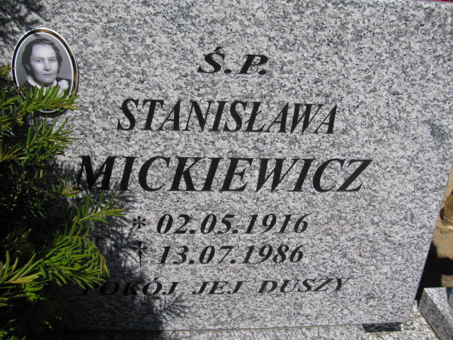 Stanisław Wojciechowicz 1890 Białogard - Grobonet - Wyszukiwarka osób pochowanych