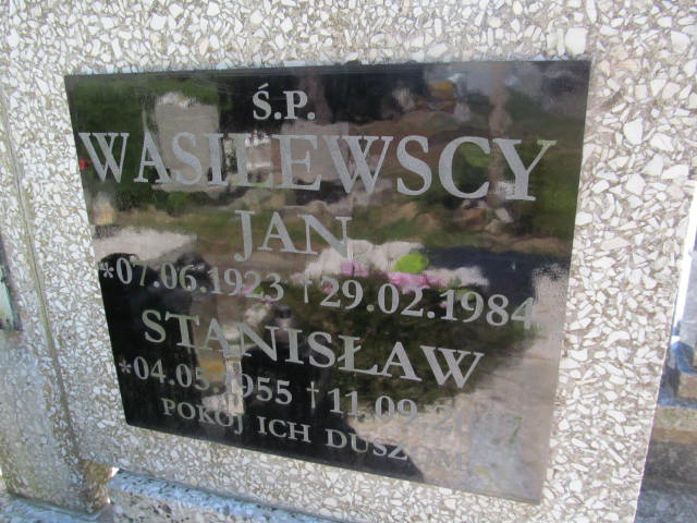 Grób Stanisław  Czesław Wasilewski