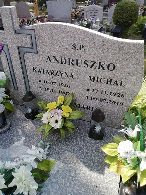 Katarzyna Andruszko 1982 Białogard - Grobonet - Wyszukiwarka osób pochowanych