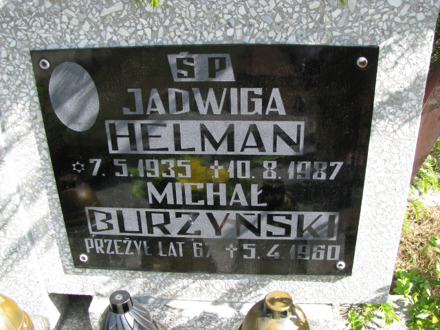 Grób Michał Burzyński