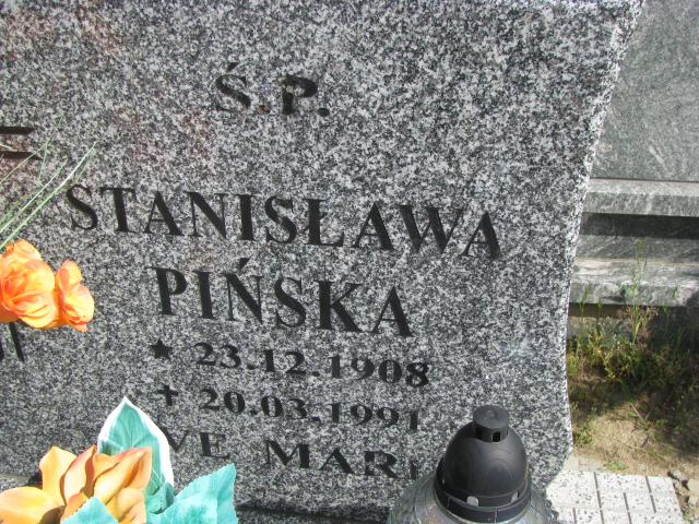 Grób Stanisława Pińska
