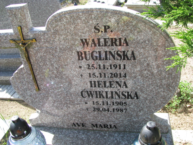 Marianna Buglińska 1943 Białogard - Grobonet - Wyszukiwarka osób pochowanych