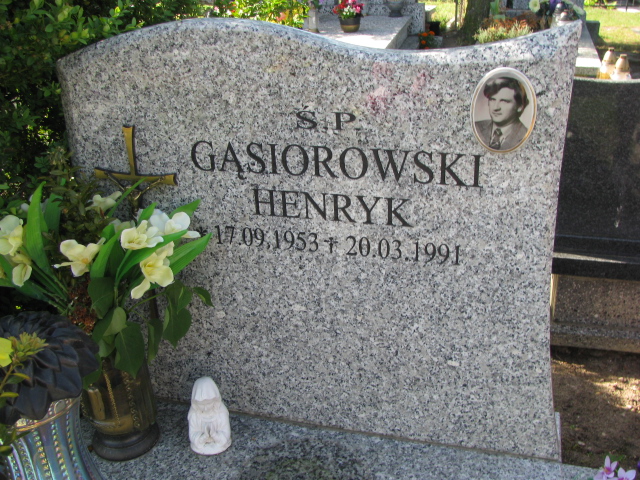Grób Henryk Gąsiorowski