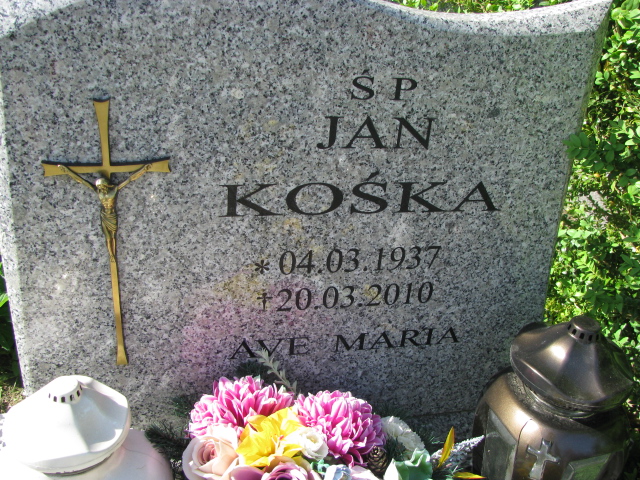 Grób Jan Kośka
