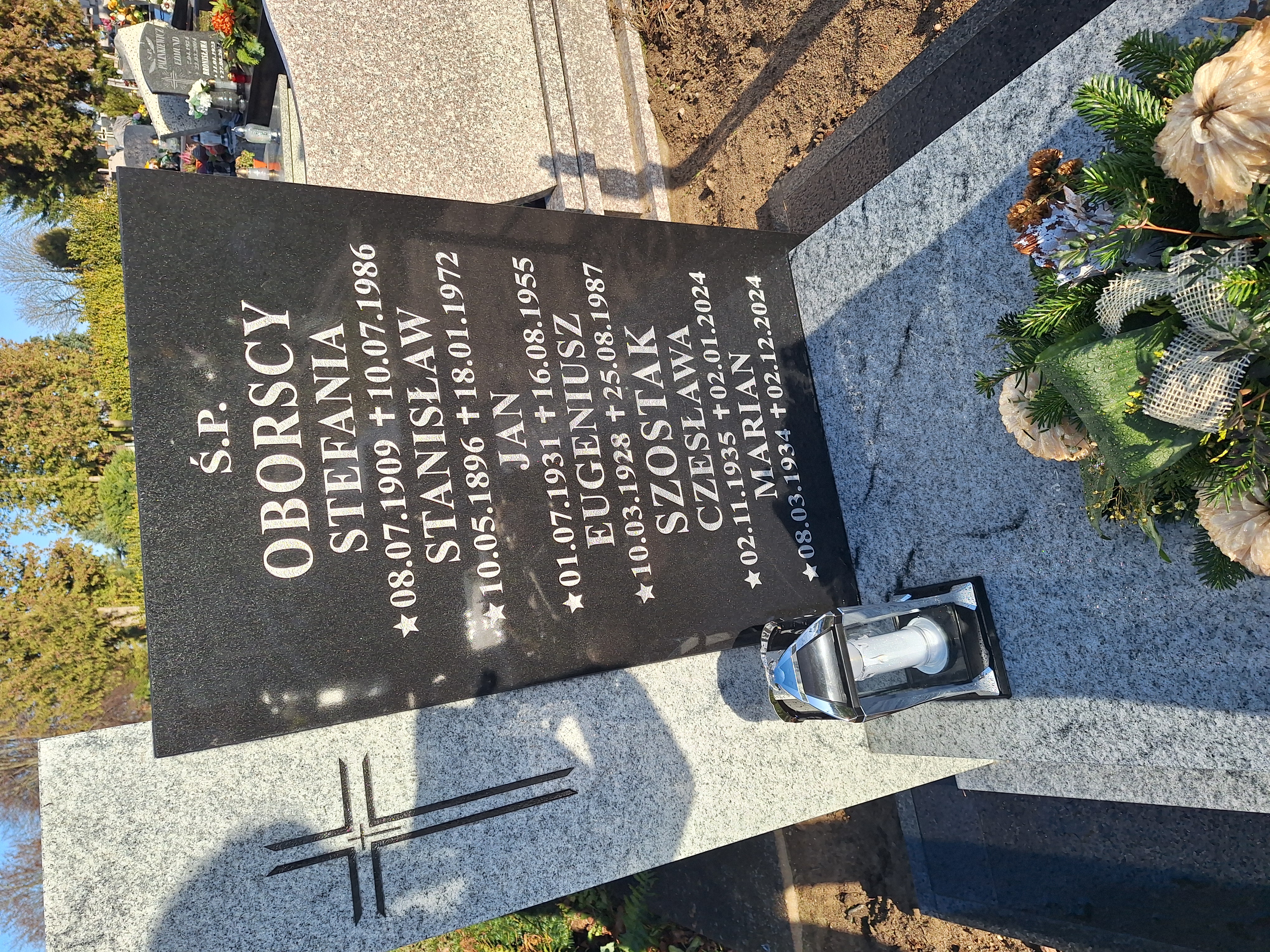 Jan Oborski 1931 Białogard - Grobonet - Wyszukiwarka osób pochowanych