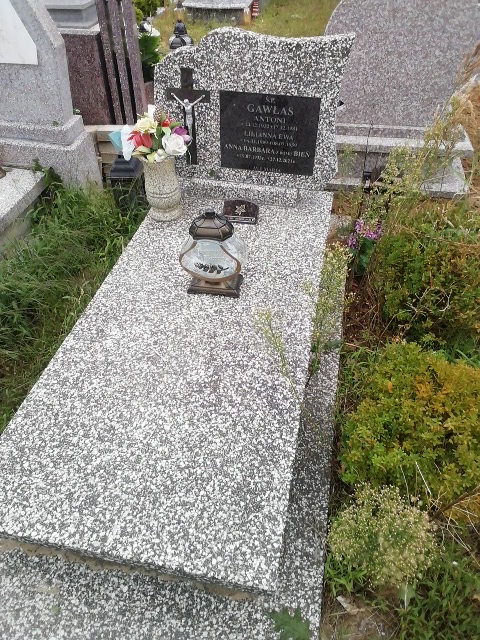 Grób Antoni Gawłas