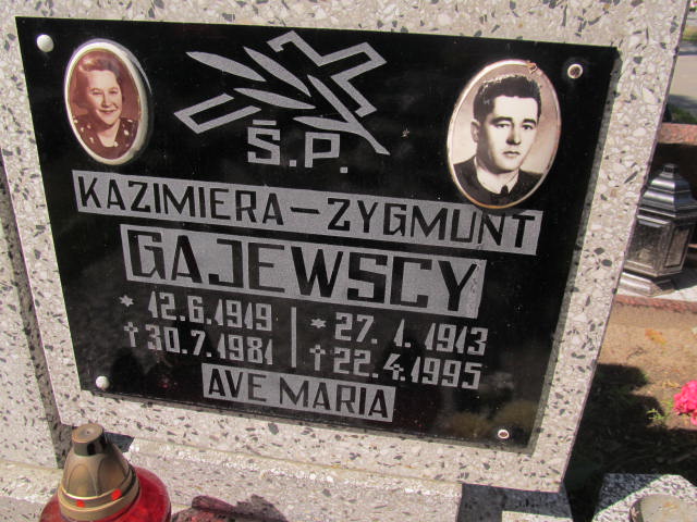 Zygmunt Gajewski 1913 Białogard - Grobonet - Wyszukiwarka osób pochowanych