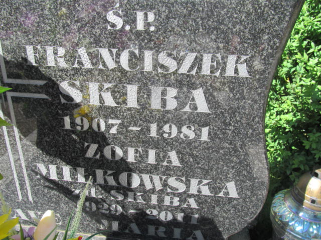 Franciszek Skiba 1907 Białogard - Grobonet - Wyszukiwarka osób pochowanych