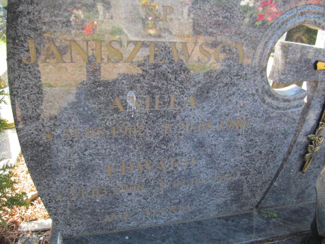 Edward Janiszewski 1900 Białogard - Grobonet - Wyszukiwarka osób pochowanych