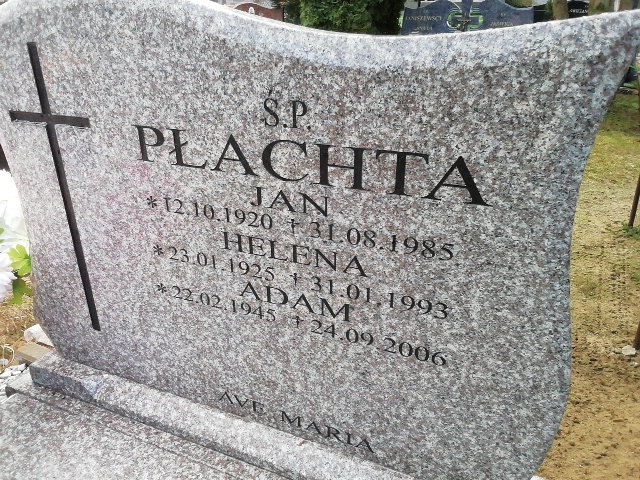 Grób Helena Płachta