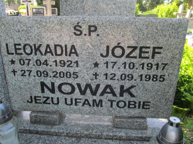 Kazimierz Nowak 1947 Białogard - Grobonet - Wyszukiwarka osób pochowanych