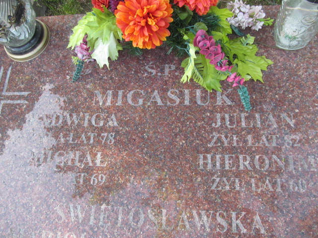 Julian Migasiuk 1895 Białogard - Grobonet - Wyszukiwarka osób pochowanych