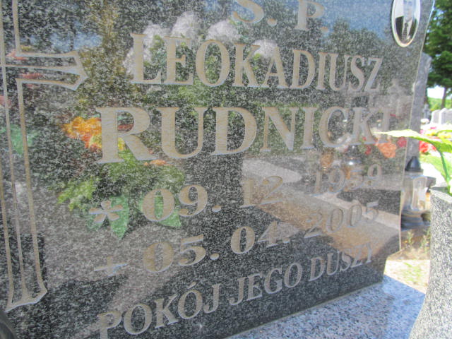 Leokadiusz Wiesław Rudnicki 1959 Białogard - Grobonet - Wyszukiwarka osób pochowanych