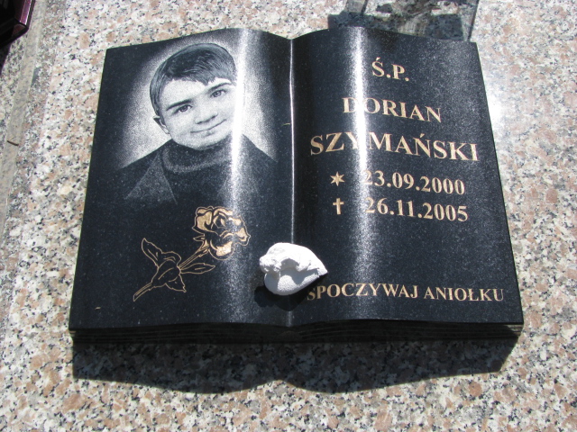 Dorian Ryszard Szymański 2000 Białogard - Grobonet - Wyszukiwarka osób pochowanych