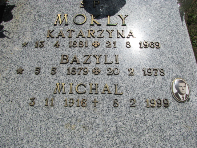 Bazyli Mokły 1879 Białogard - Grobonet - Wyszukiwarka osób pochowanych