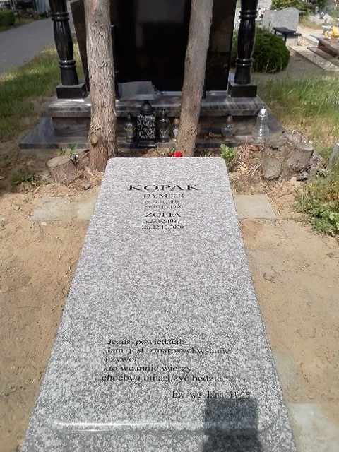Dymitr Kopak 1928 Białogard - Grobonet - Wyszukiwarka osób pochowanych
