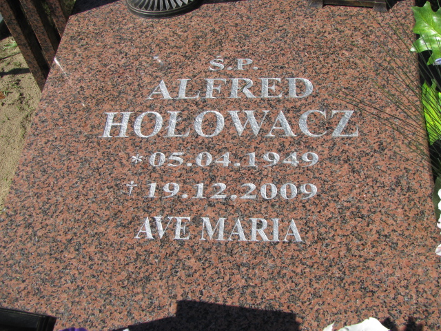 Alfred Zenon Hołowacz 1949 Białogard - Grobonet - Wyszukiwarka osób pochowanych