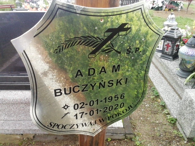 Adam Buczyński 1956 Białogard - Grobonet - Wyszukiwarka osób pochowanych