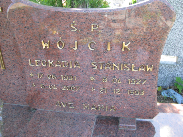 Leokadia Wójcik 1931 Białogard - Grobonet - Wyszukiwarka osób pochowanych