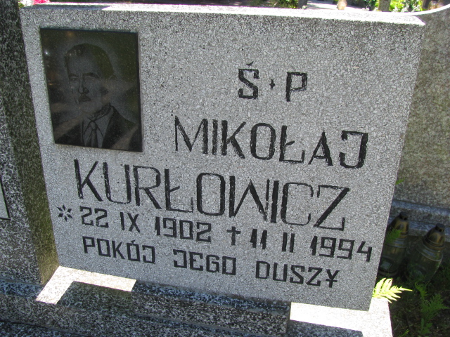 Mikołaj Kurłowicz 1902 Białogard - Grobonet - Wyszukiwarka osób pochowanych