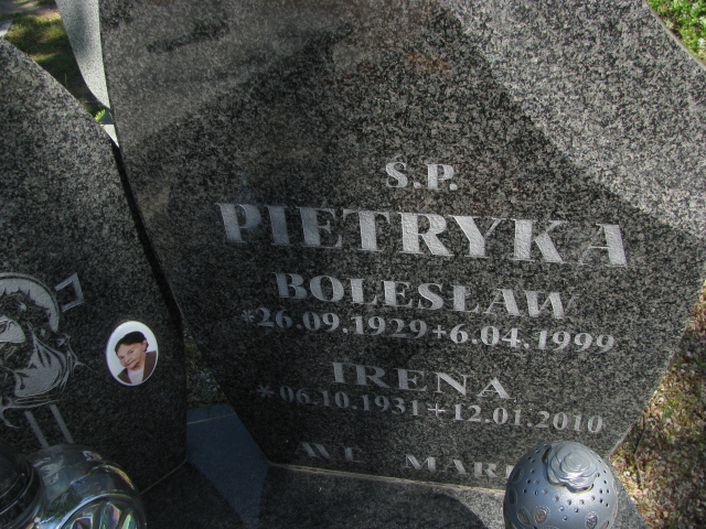 Bolesław Pietryka 1929 Białogard - Grobonet - Wyszukiwarka osób pochowanych