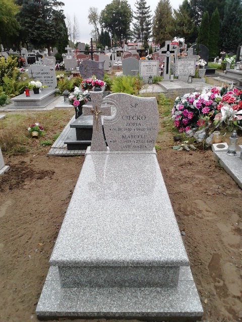 Grób Janusz Franciszek Ciećko