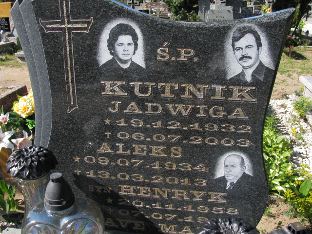 Jadwiga Kutnik 1932 Białogard - Grobonet - Wyszukiwarka osób pochowanych