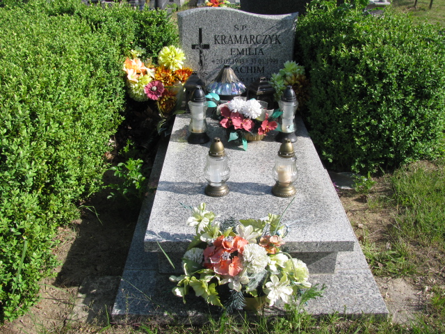 Grób Emilia Kramarczyk