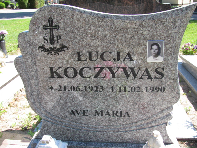 Grób Łucja Koczywąs