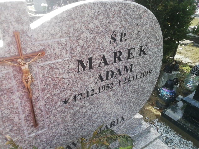 Grób Adam Marek
