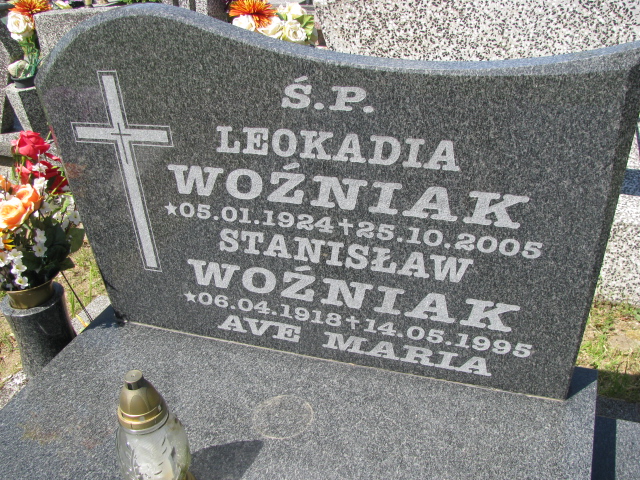 Stanisław Woźniak 1918 Białogard - Grobonet - Wyszukiwarka osób pochowanych