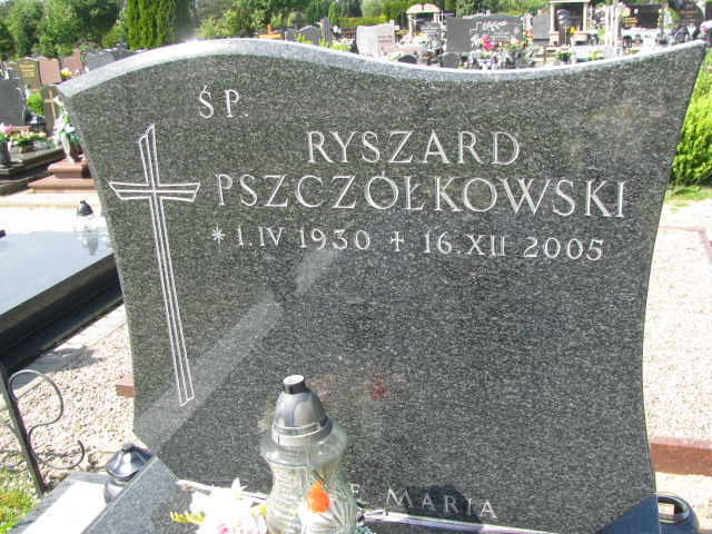 Ryszard Pszczółkowski 1930 Białogard - Grobonet - Wyszukiwarka osób pochowanych