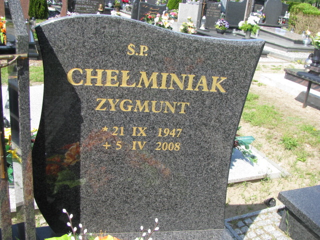 Zygmunt Chełminiak 1947 Białogard - Grobonet - Wyszukiwarka osób pochowanych