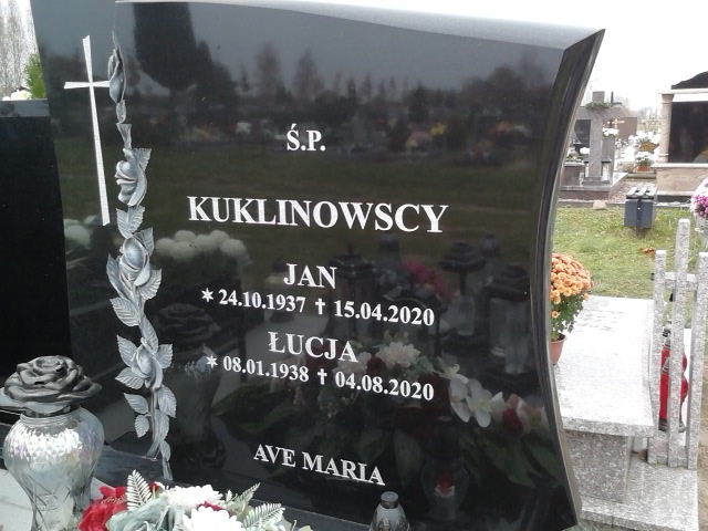 Jan Kuklinowski 1937 Białogard - Grobonet - Wyszukiwarka osób pochowanych