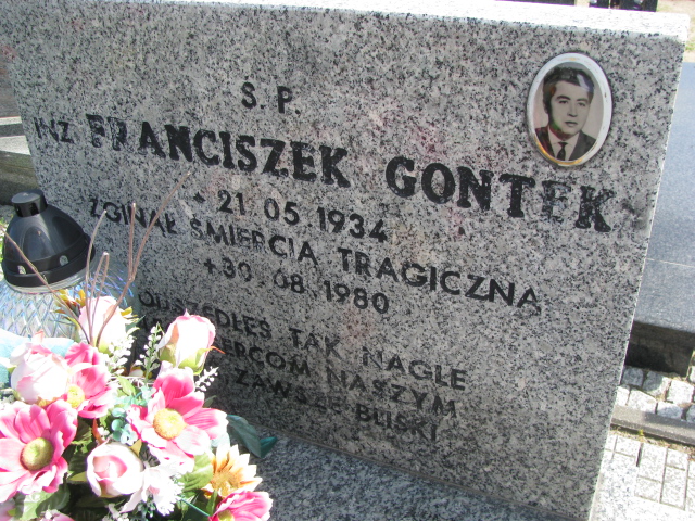 Franciszek Gontek 1934 Białogard - Grobonet - Wyszukiwarka osób pochowanych
