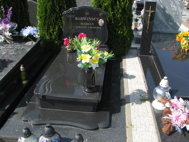 Grób Bronisława Barwińska