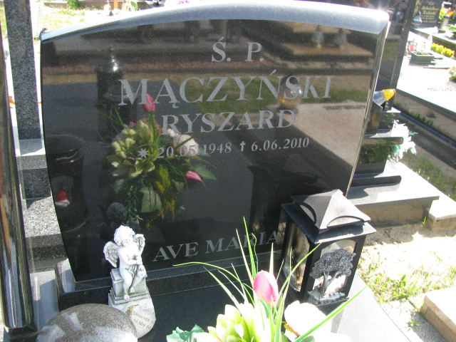 Ryszard Mączyński 1948 Białogard - Grobonet - Wyszukiwarka osób pochowanych