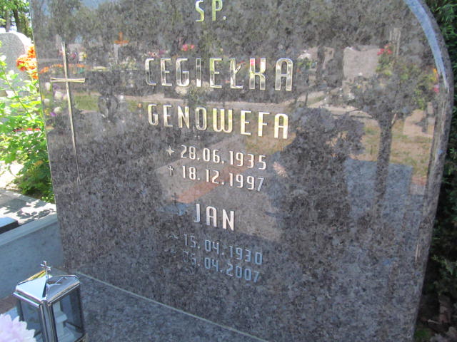 Jan Cegiełka 1930 Białogard - Grobonet - Wyszukiwarka osób pochowanych