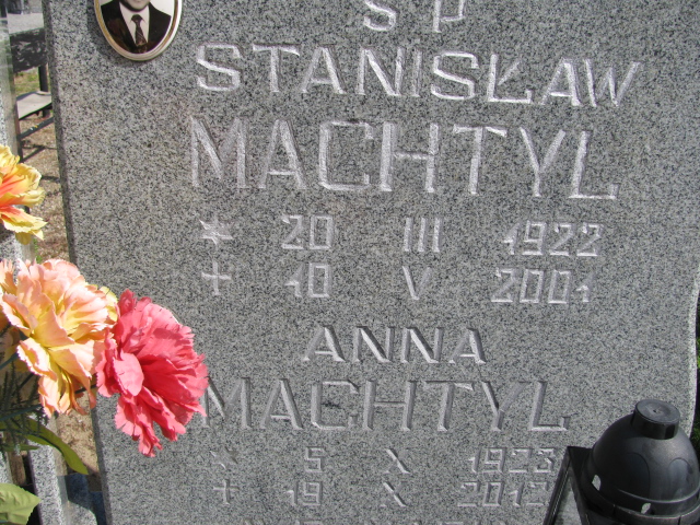 Grób Stanisław Machtyl